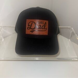 Black 'Girl Dad' Cap